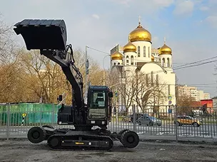 Колесно-гусеничные экскаваторы: плюсы и применение